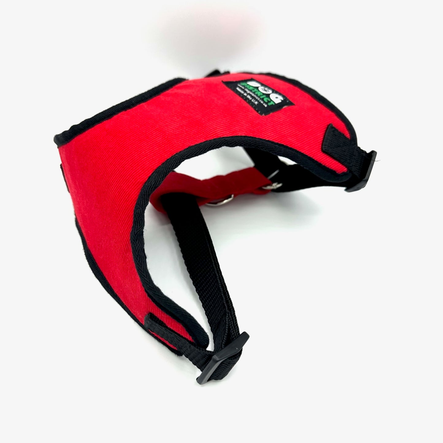 Cord Dog Harness Pillar Box Red