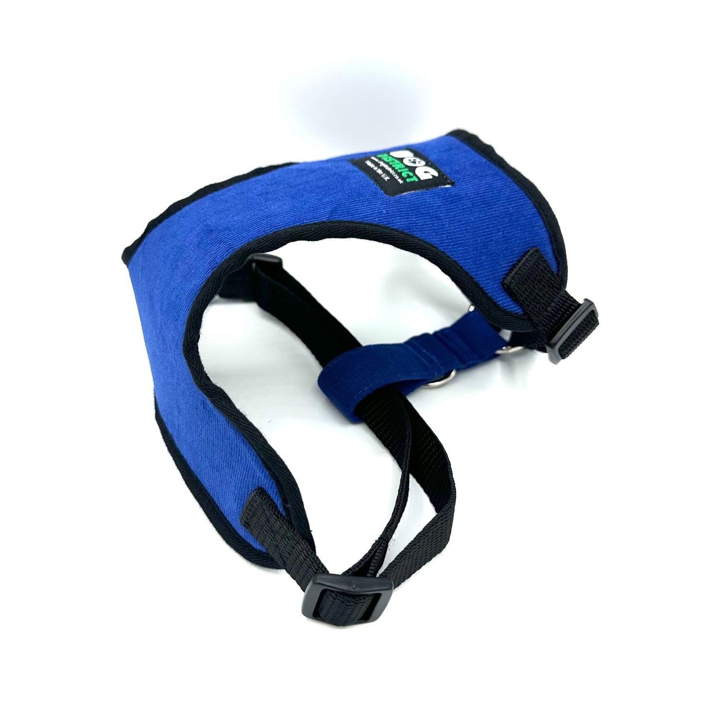 Cord Dog Harness Royal Blue