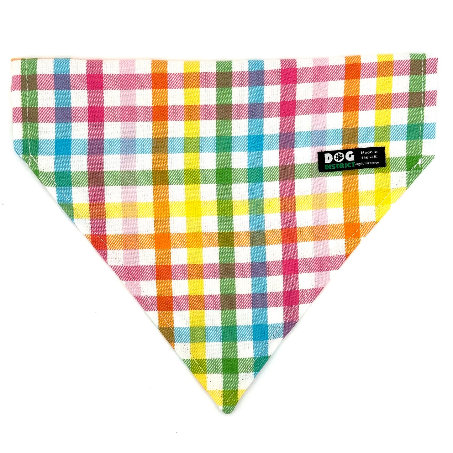 Check Dog Bandana Confetti