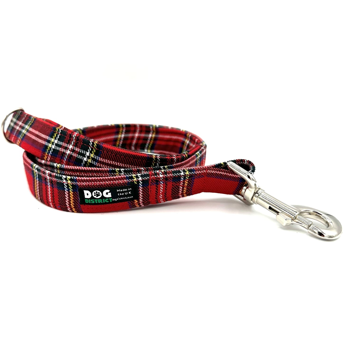 Check Dog Lead Royal Stewart