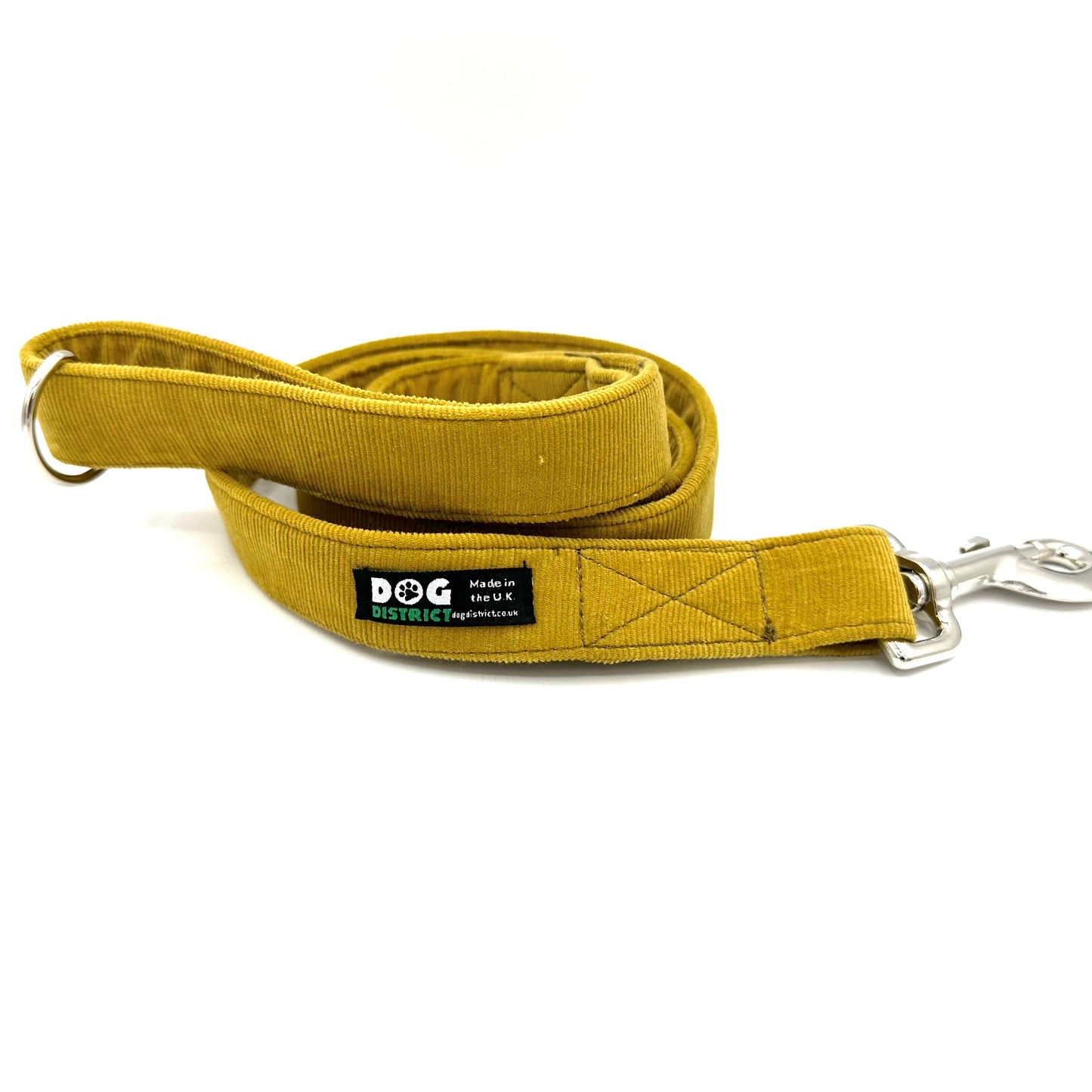 Cord Dog Lead Mustard