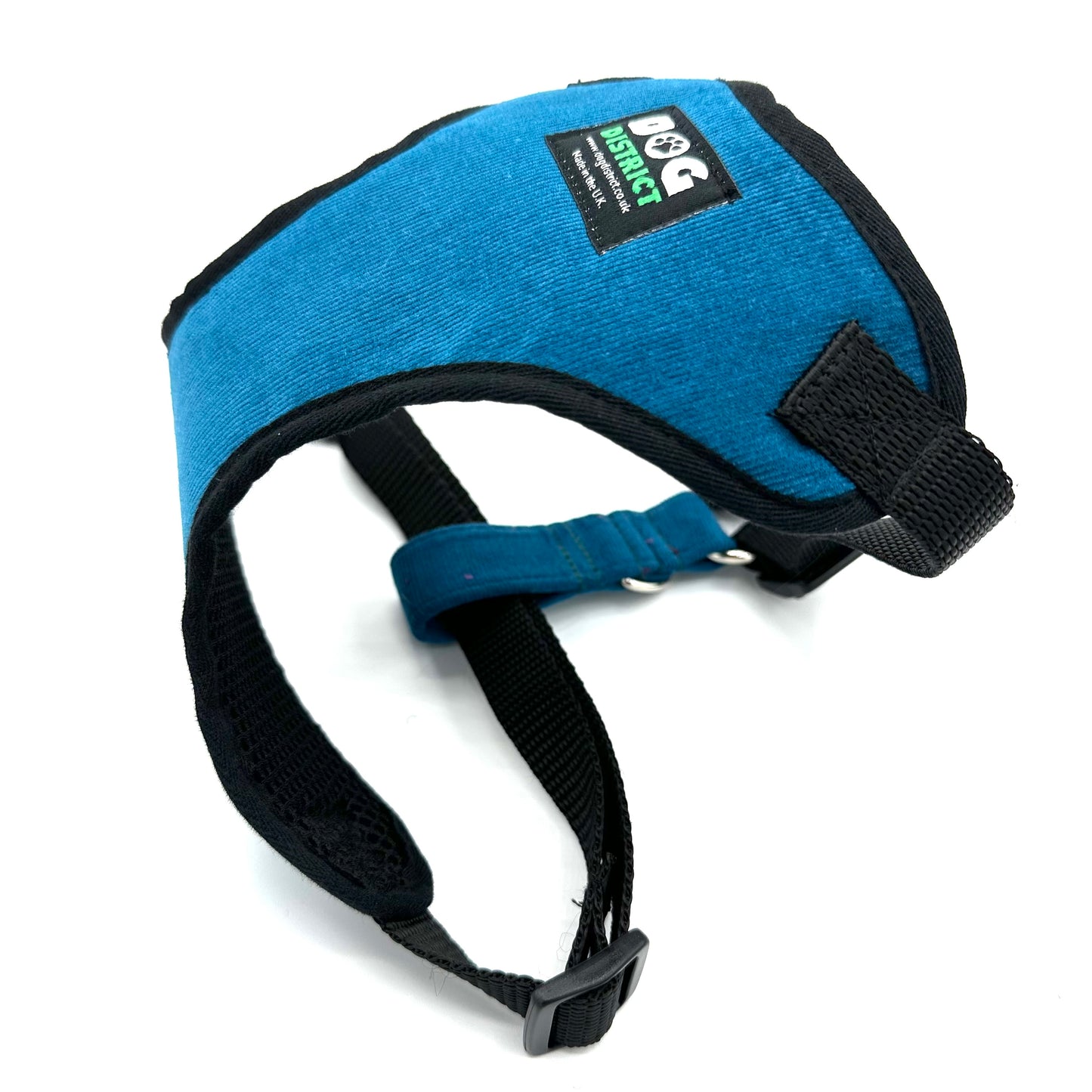 Cord Dog Harness Teal