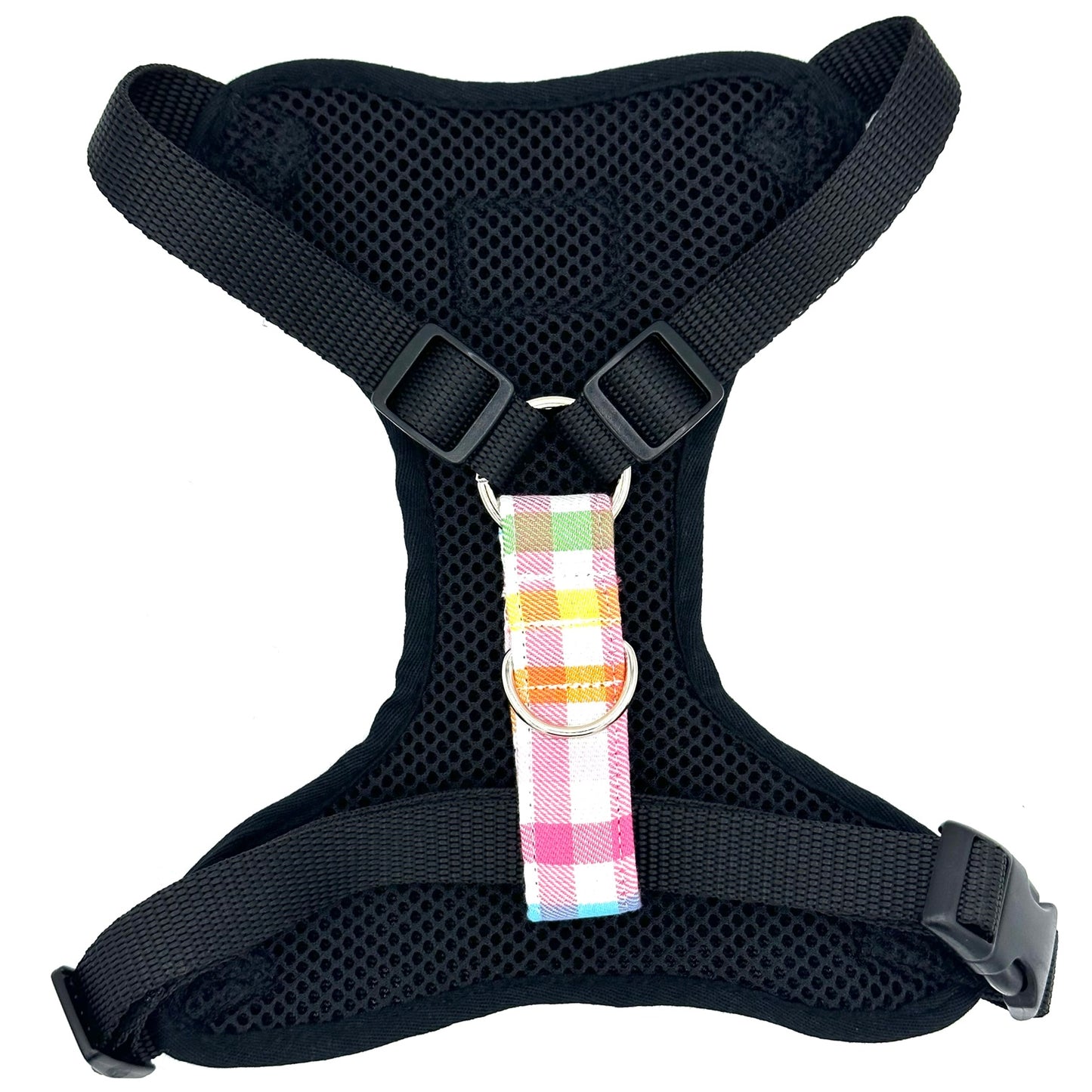 Check Dog Harness Confetti