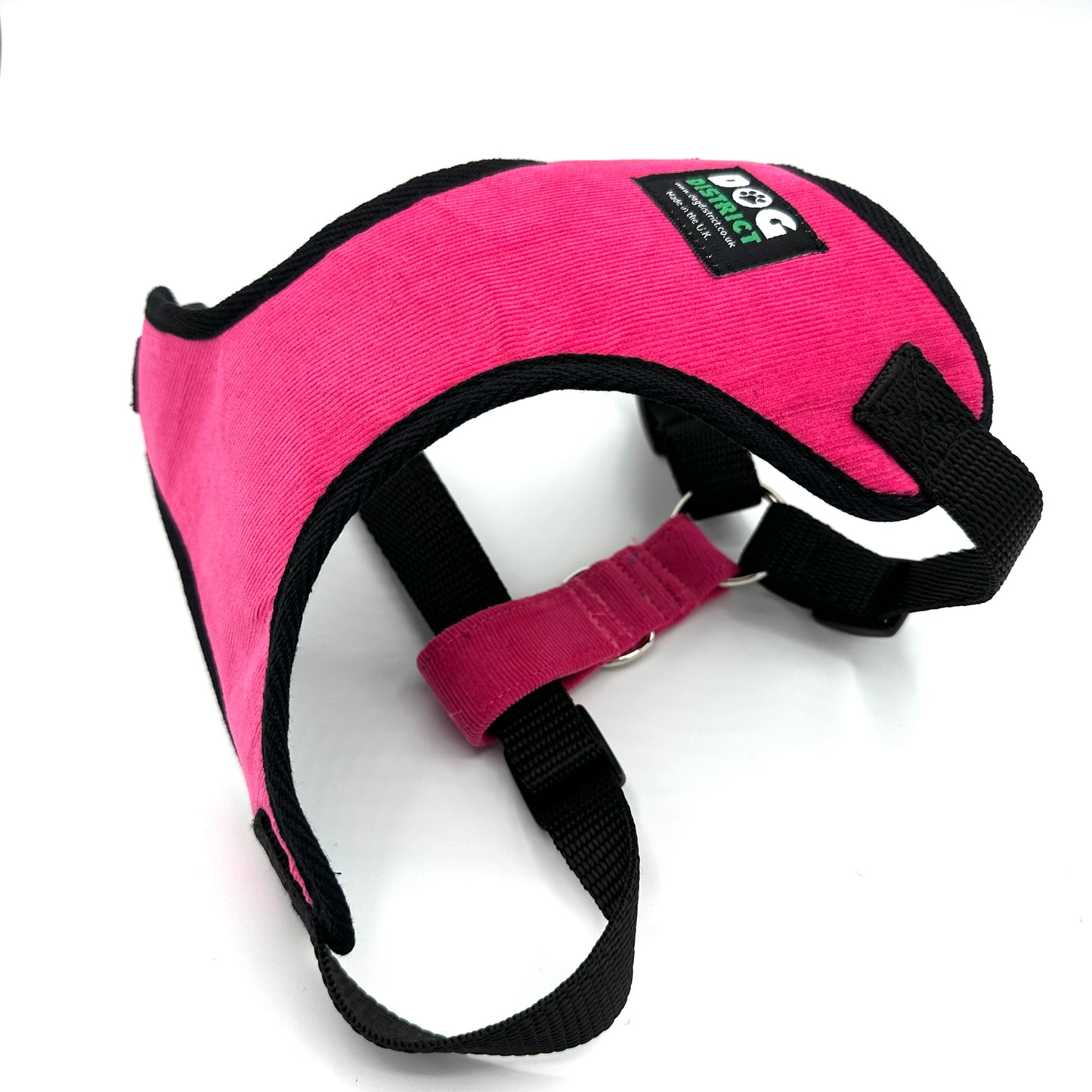 Cord Dog Harness Bubblegum Pink