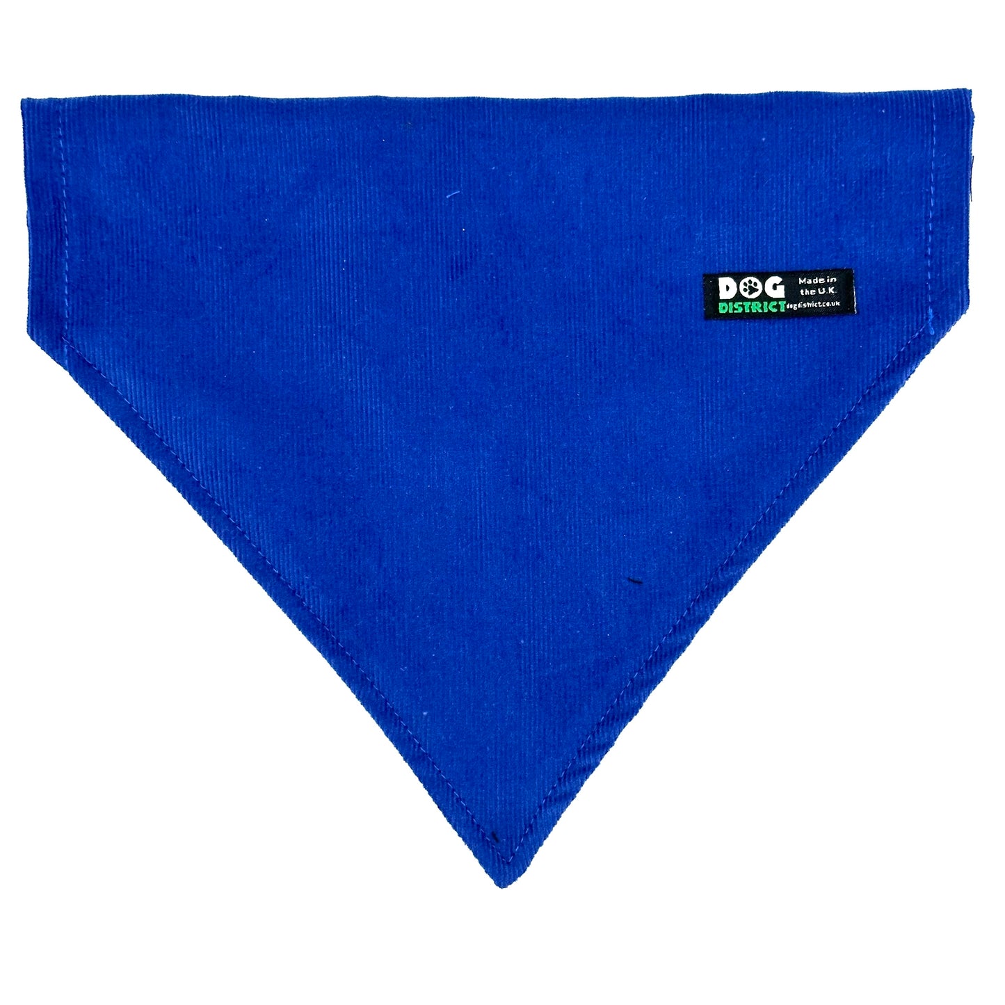 Cord Dog Bandana Royal Blue