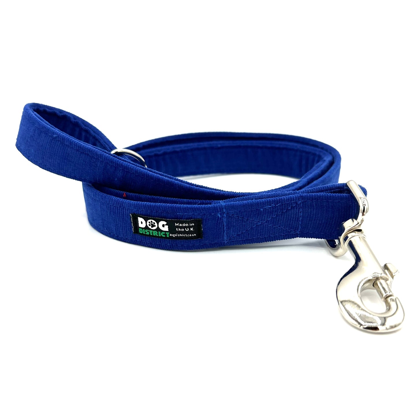 Cord Dog Lead Royal Blue