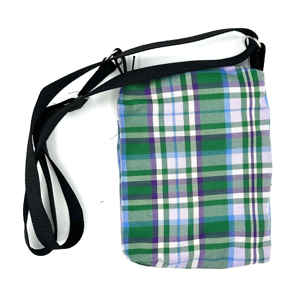 Check Dog Walking Bag Thistle