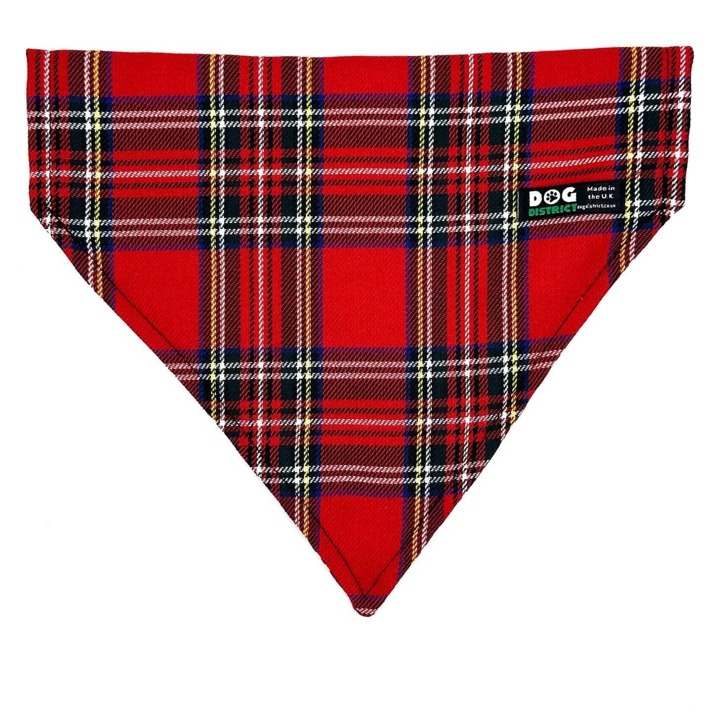 Check Dog Bandana Royal Stewart