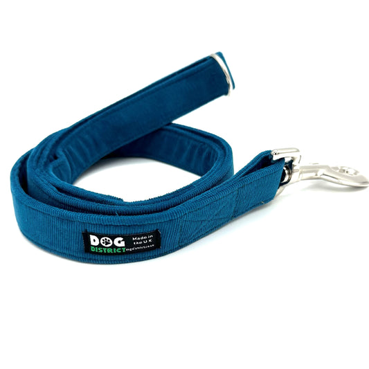 Cord Dog Lead Teal