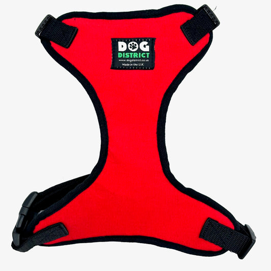Cord Dog Harness Pillar Box Red