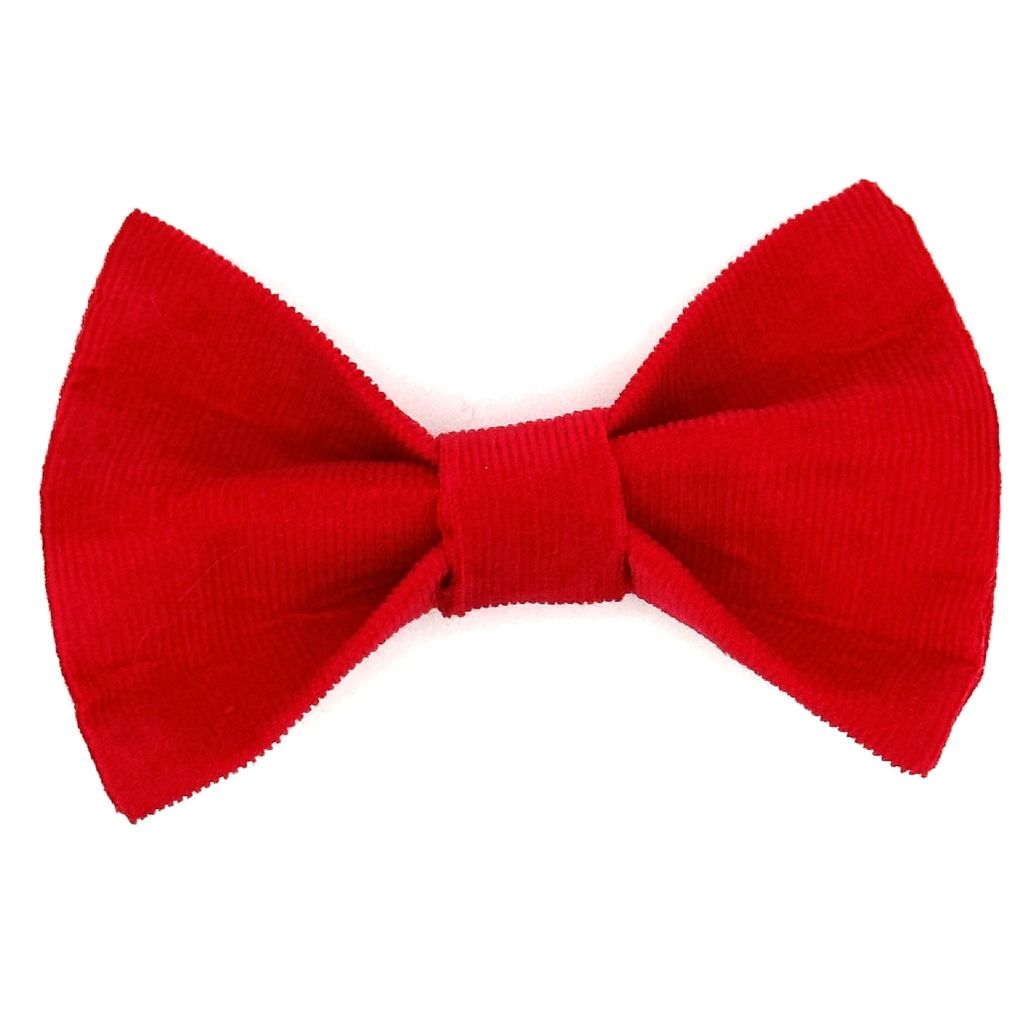 Cord Dog Bow Tie Pillar Box Red