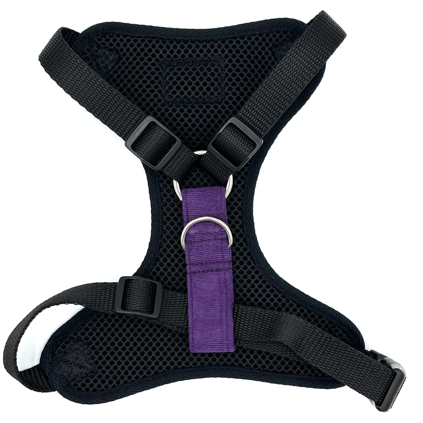 Cord Dog Harness Plum Purple