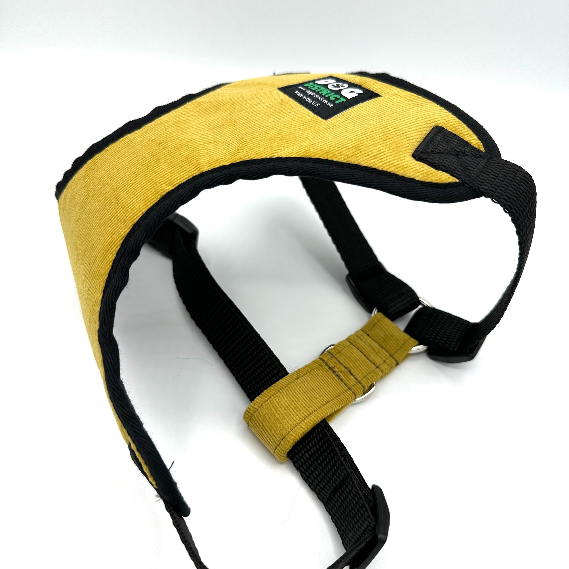 Cord Dog Harness Mustard