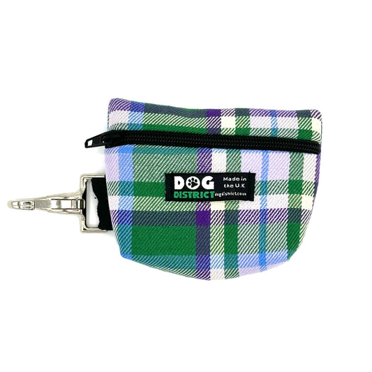 Dog Poo Bag Holder Thistle Check