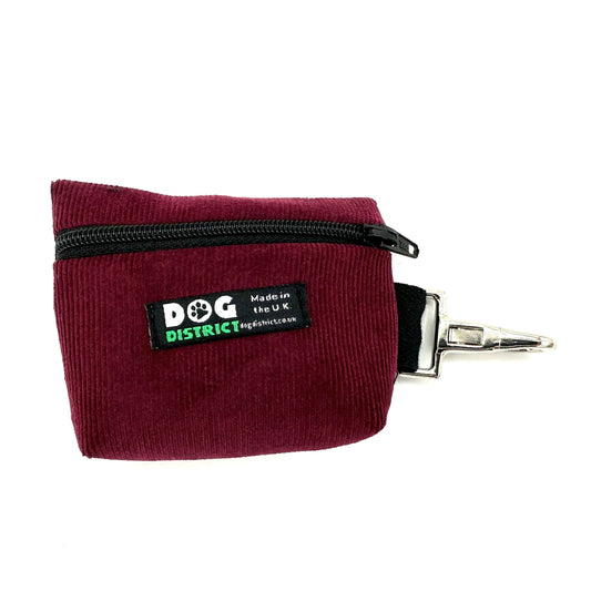 Dog Poo Bag Holder Very Berry Cord
